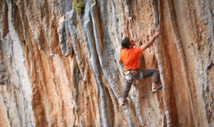 Moniteur perfectionnement escalade vallée d'Ossau