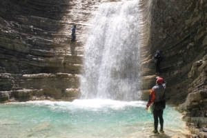 canyoning val Tena Espagne