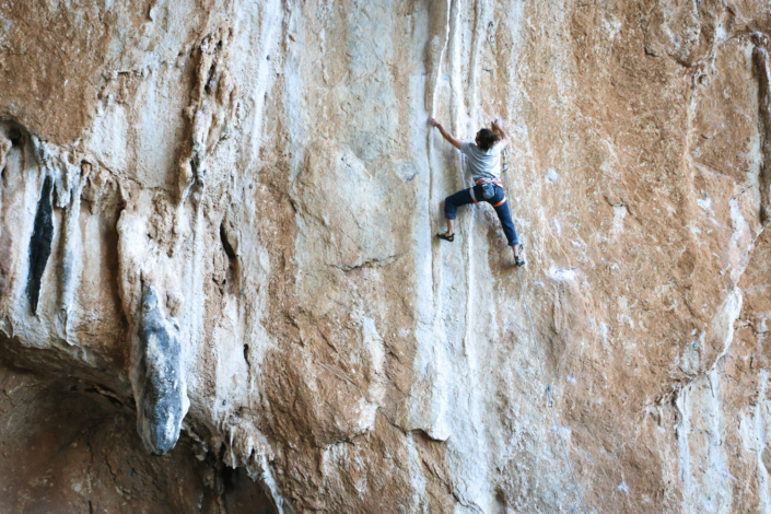 moniteur d'escalade grandes voies Pyrénées