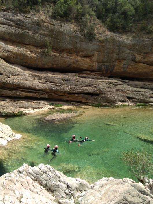 baignade canyon