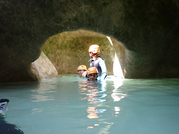 canyoning enfants