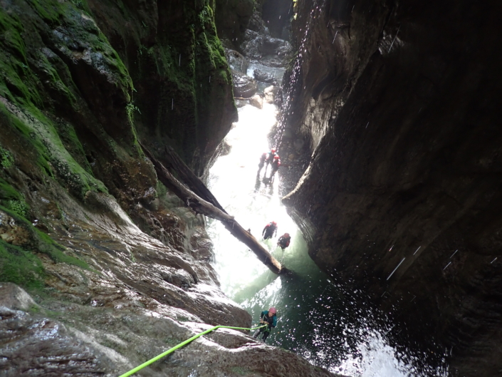 descente rappel