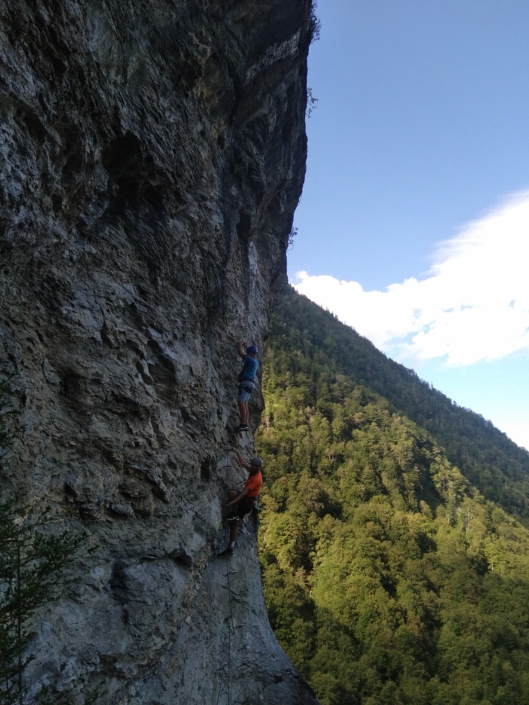 escalader falaise