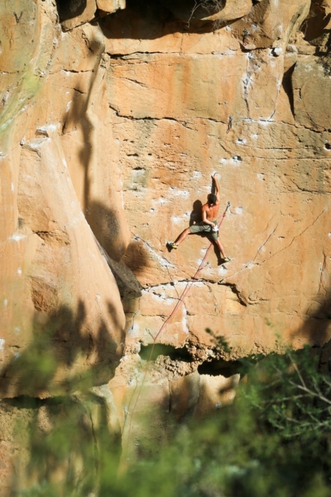 initiation grande voie escalade